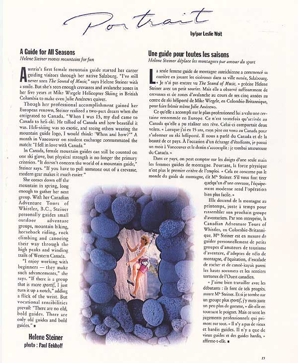 Canadian Airlines Inflight Magazine, October 1994